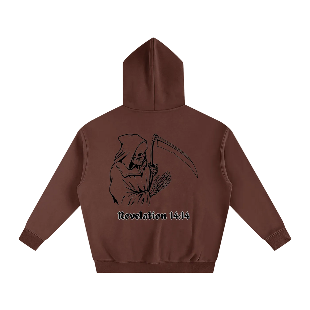 Revelation 14:14 Oversize Hoodie UNDIFINED