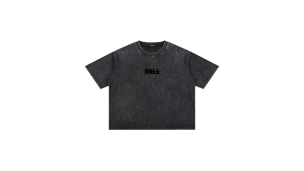Mineral Wash Boxy Cotton T-Shirt