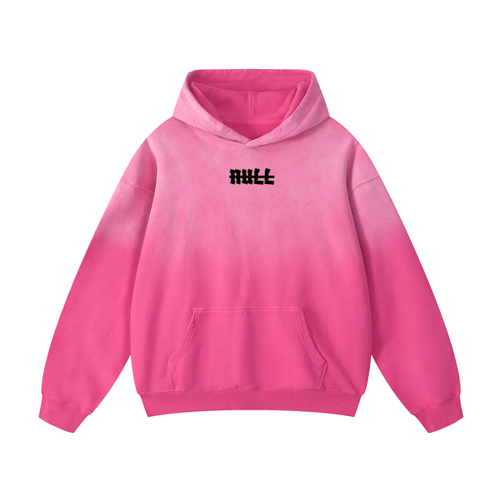 NULL DIVISION Heavyweight Sunfade Oversized Hoodie