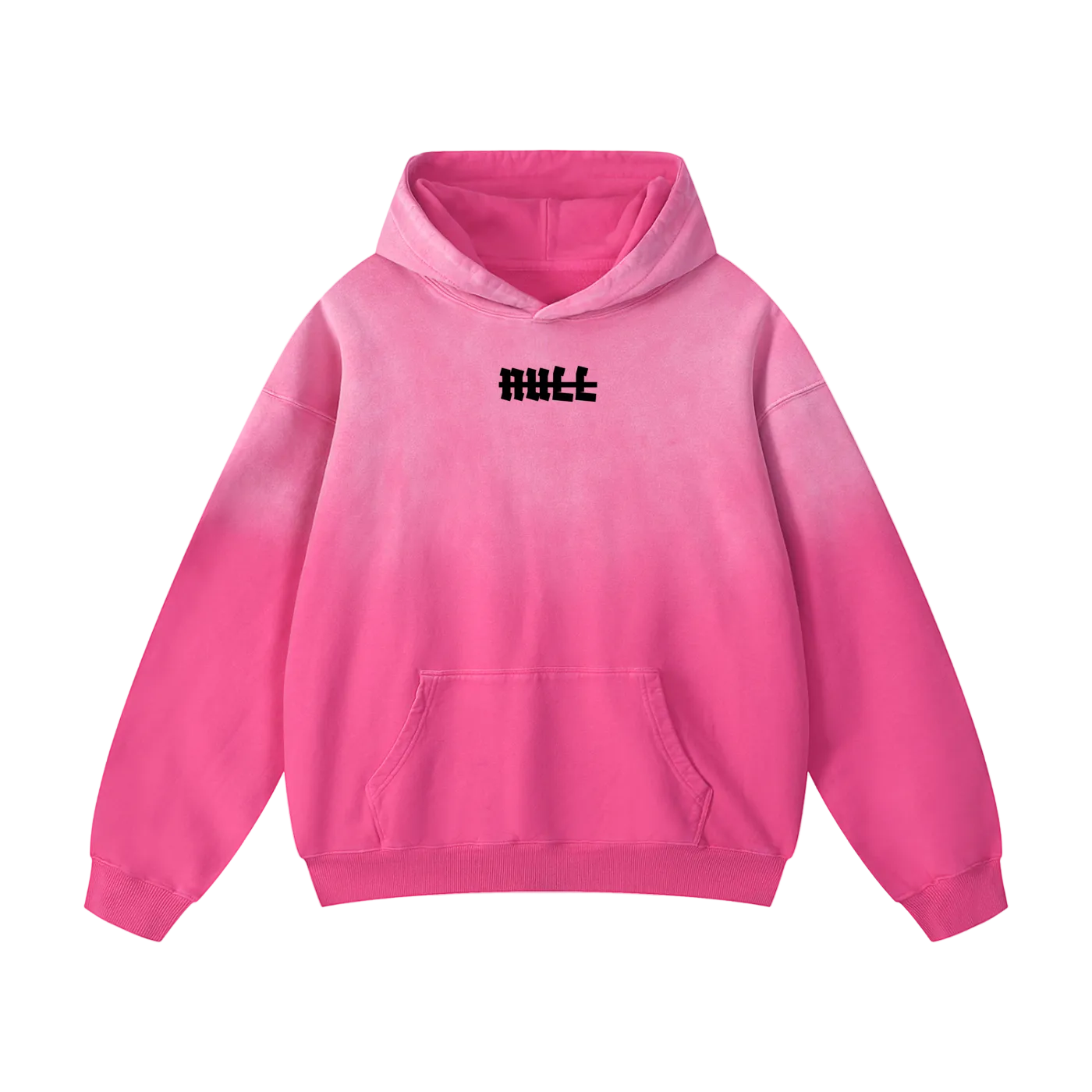 NULL DIVISION Heavyweight Sunfade Oversized Hoodie