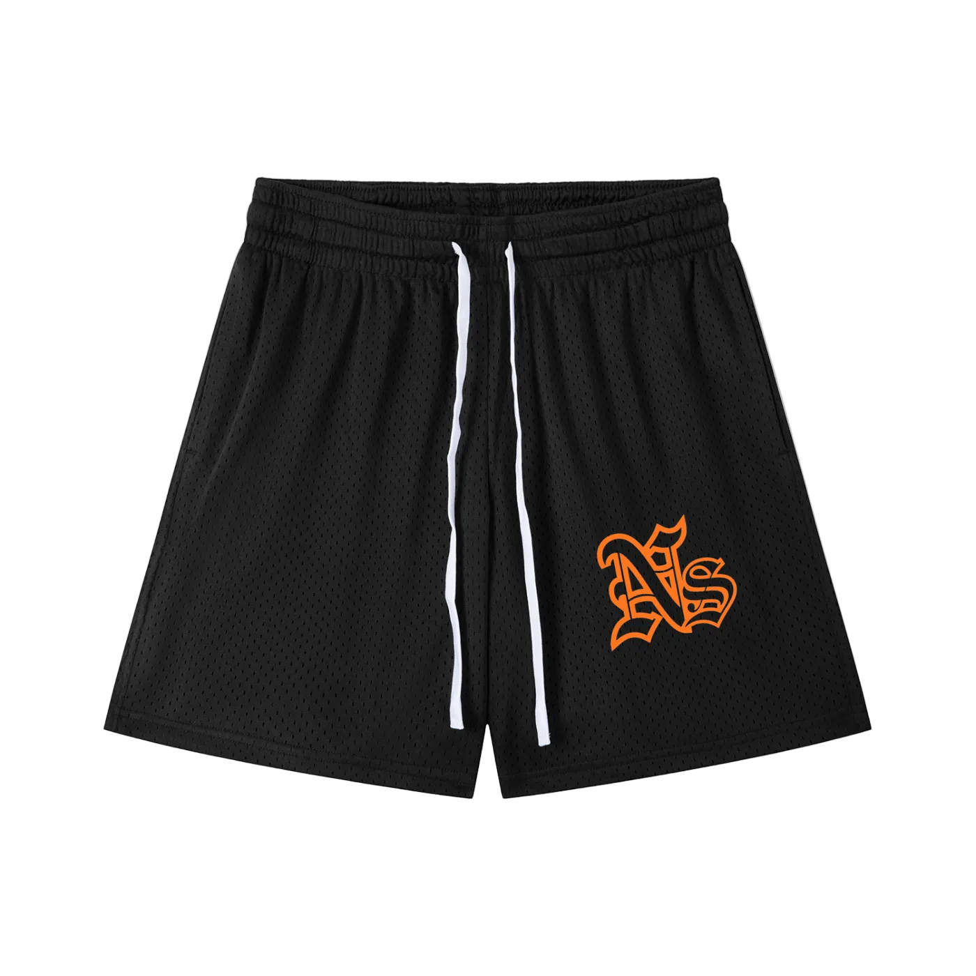 Mesh Drawstring Shorts