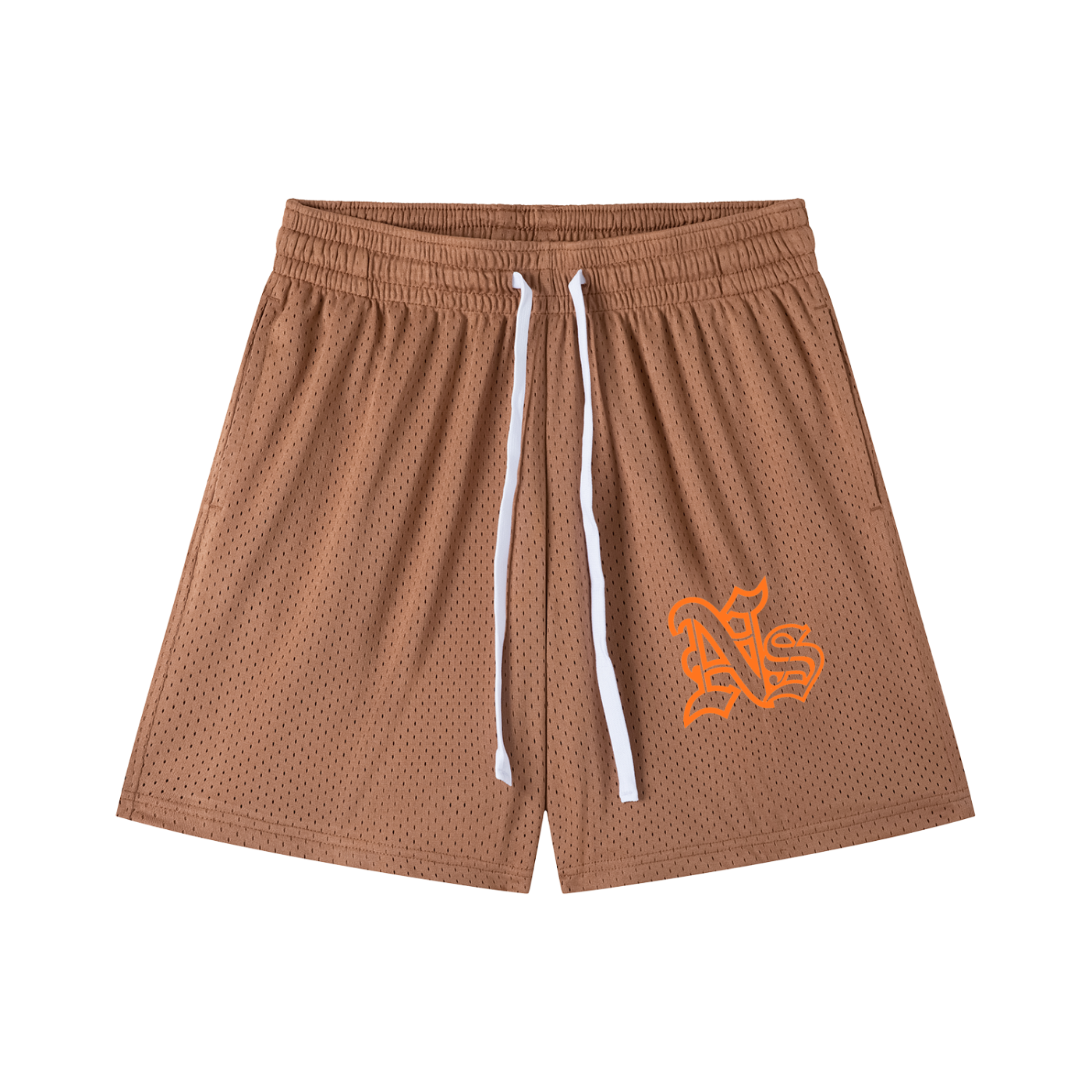 Mesh Drawstring Shorts