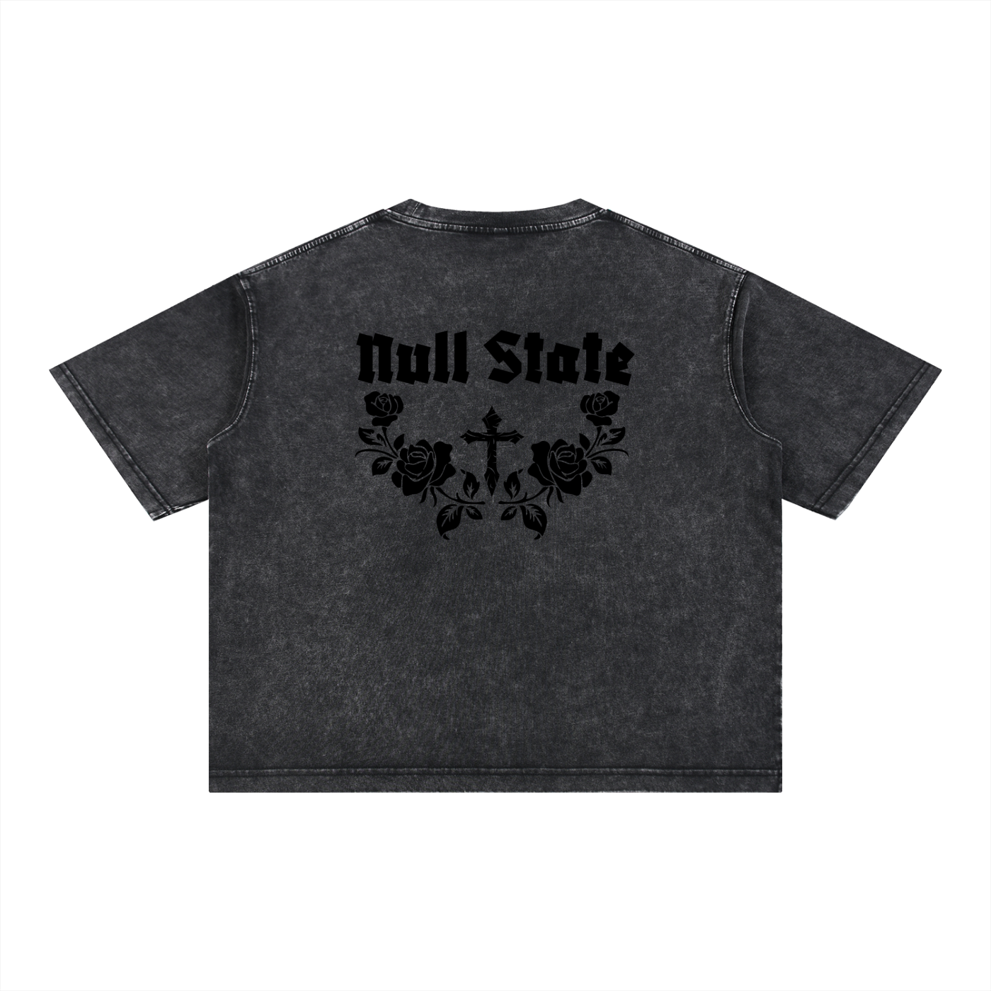 Mineral Wash Boxy Cotton T-Shirt