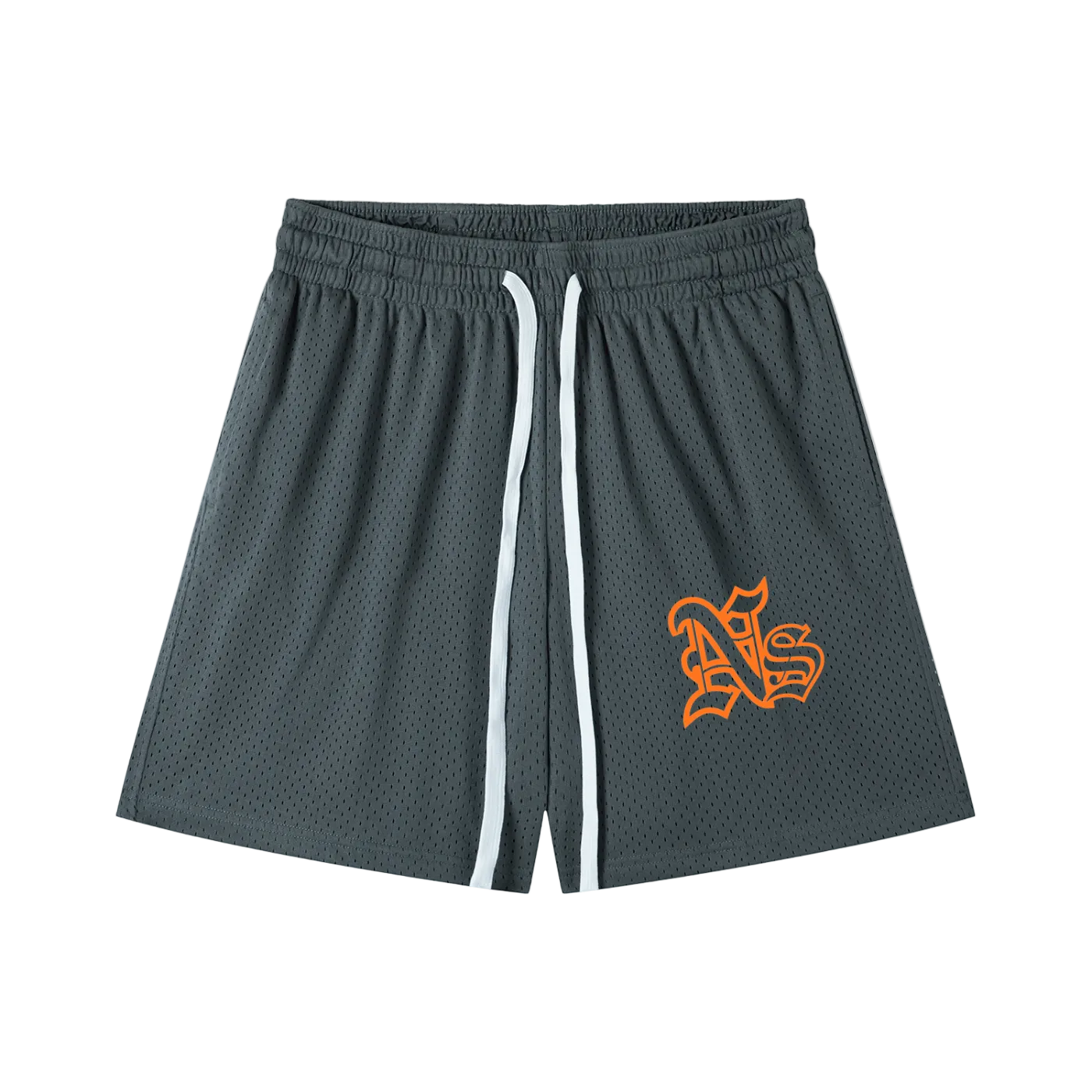 Mesh Drawstring Shorts
